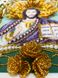 Набор для вышивки бисером  Христос Золотые розы